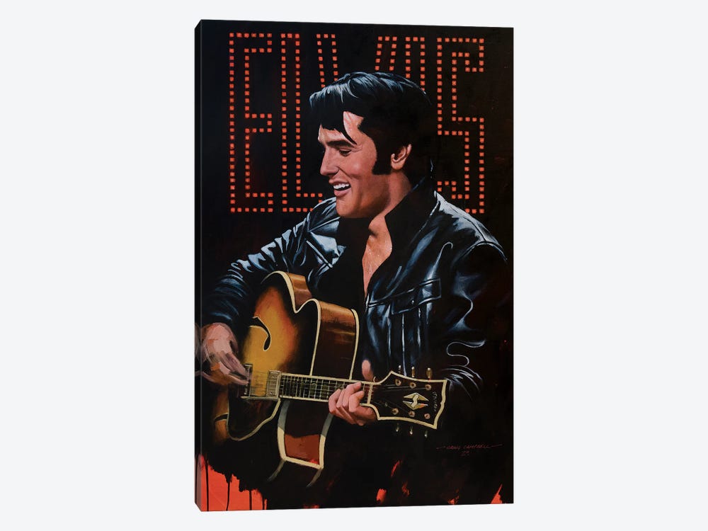 Elvis '68 Special by Craig Campbell 1-piece Canvas Print