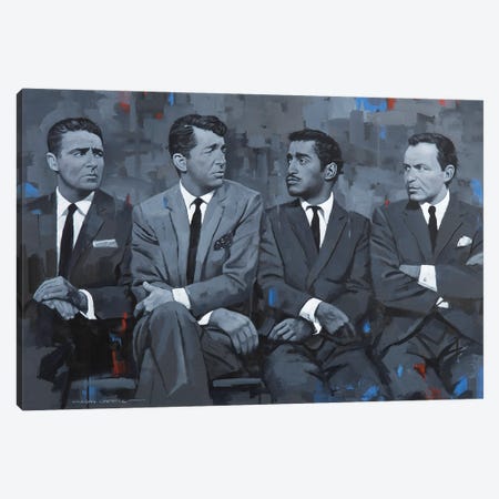 The Rat Pack Canvas Print #CGC1} by Craig Campbell Canvas Art Print