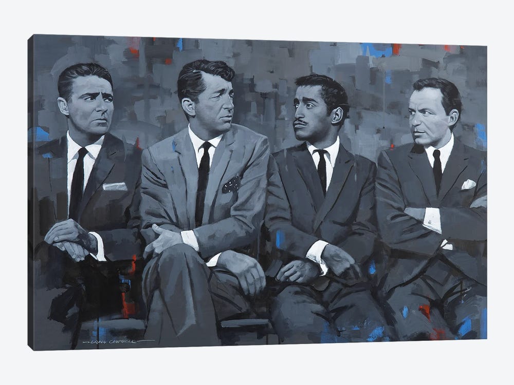 The Rat Pack by Craig Campbell 1-piece Canvas Wall Art