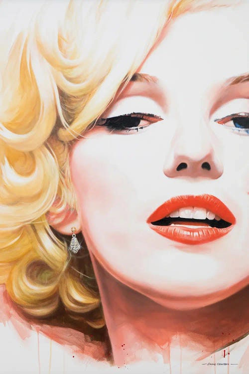 Marilyn Monroe by Craig Campbell wall art