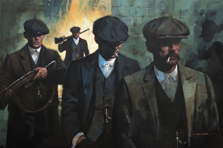 Peaky Blinders by Craig Campbell wall art