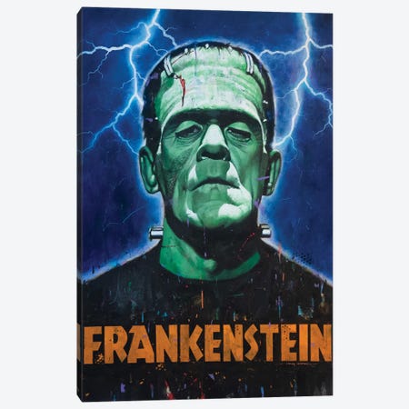 Frankenstein Canvas Print #CGC27} by Craig Campbell Canvas Art