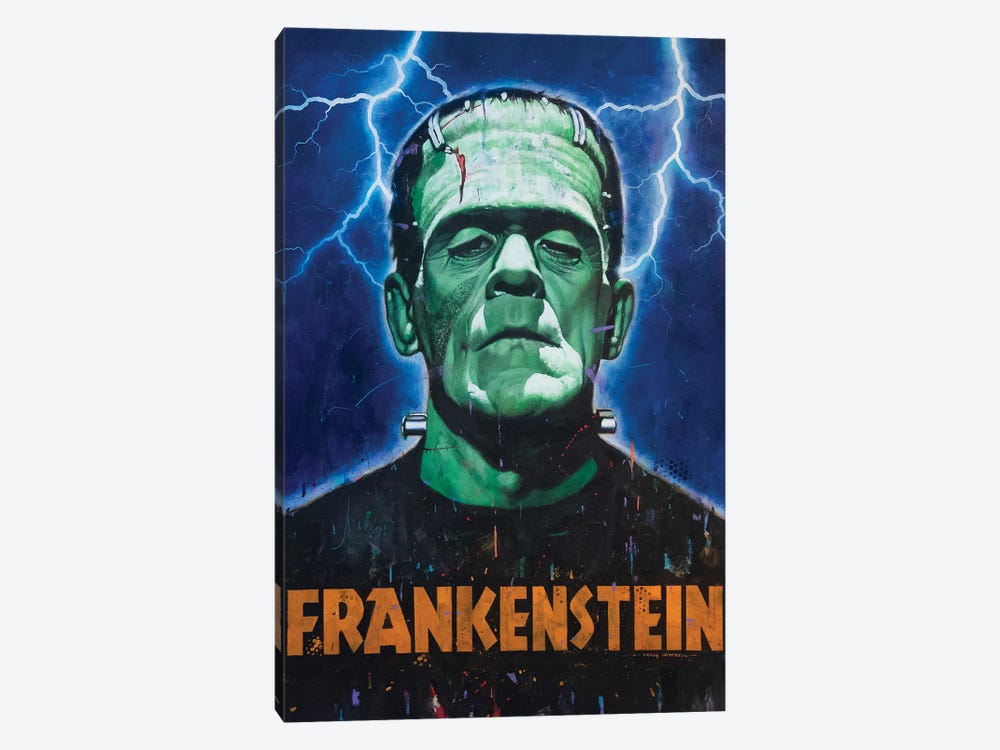 Frankenstein by Craig Campbell 1-piece Canvas Artwork