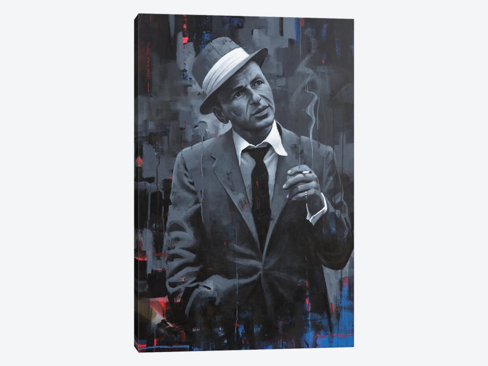Frank Sinatra - Come Fly With Me by Craig Campbell 1-piece Canvas Print