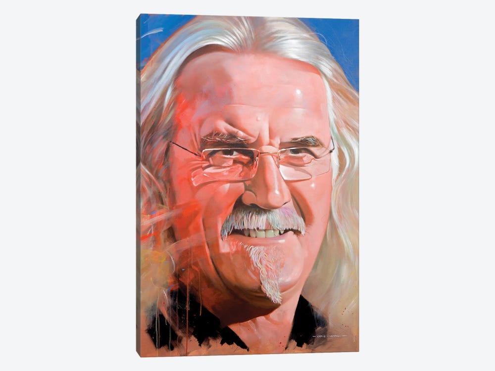 Billy Connolly by Craig Campbell 1-piece Canvas Art