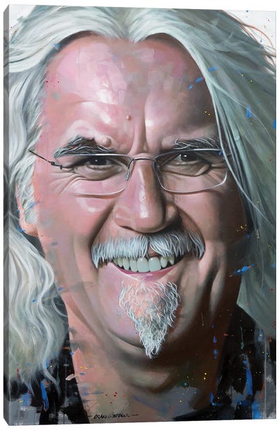 Sir Billy Connolly - The Big Yin Canvas Art Print - Craig Campbell
