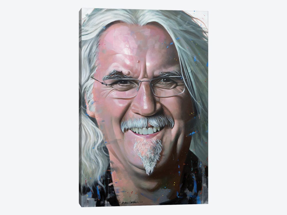 Sir Billy Connolly - The Big Yin by Craig Campbell 1-piece Canvas Art