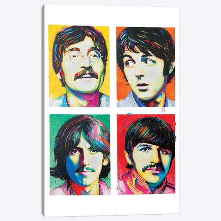 The Beatles Canvas Print #CGC33} by Craig Campbell Canvas Art