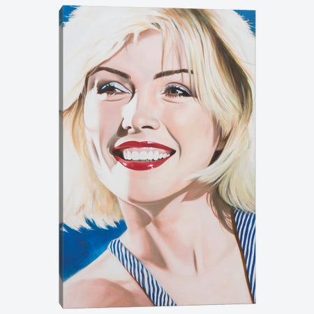 Debbie Harry - Blondie Canvas Print #CGC34} by Craig Campbell Canvas Print