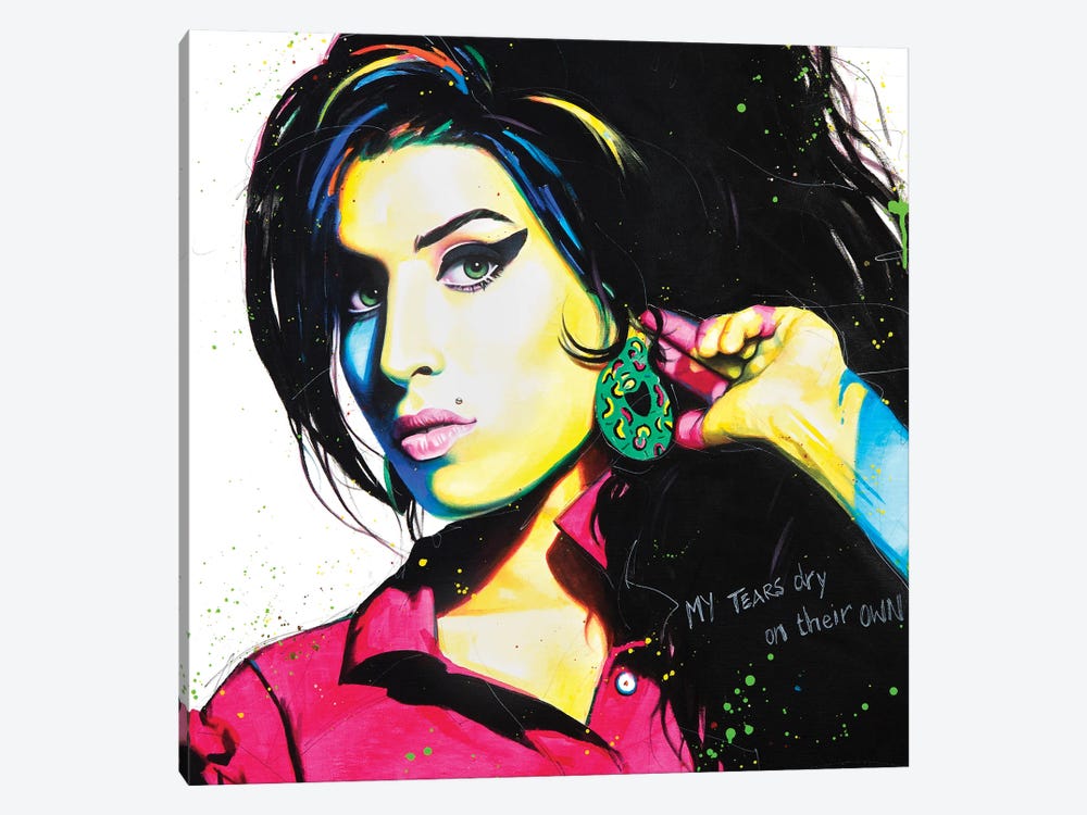 Amy Winehouse by Craig Campbell 1-piece Canvas Artwork