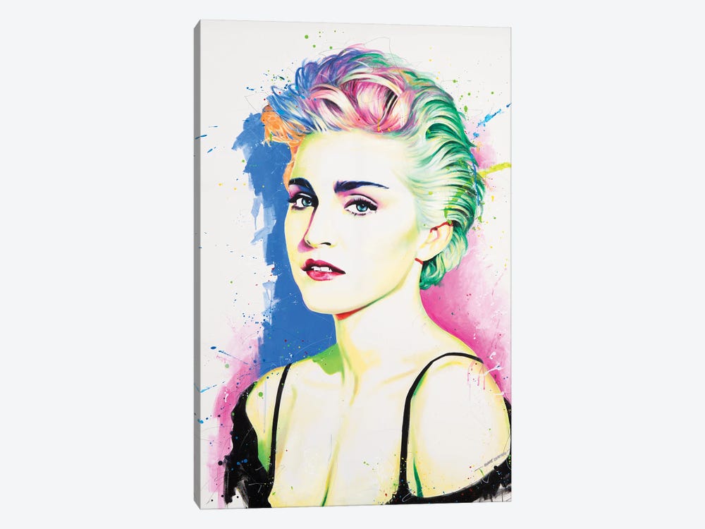 Madonna - True Blue by Craig Campbell 1-piece Canvas Print