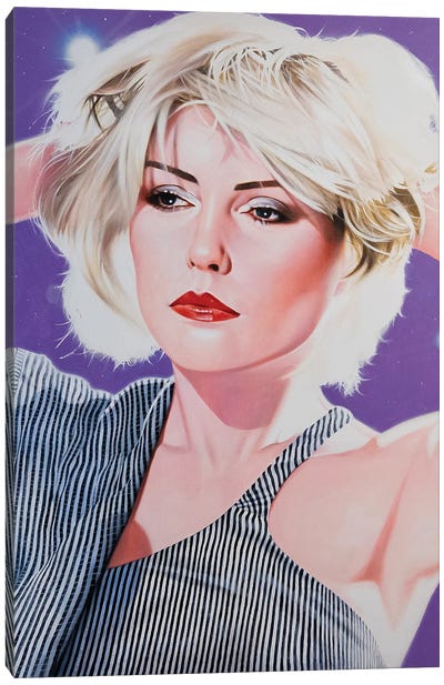 Debbie Harry Canvas Art Print - Blondie