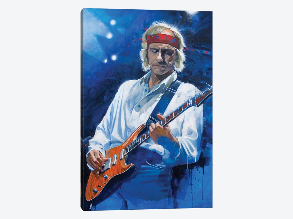 Mark Knopfler - Dire Straits by Craig Campbell 1-piece Canvas Wall Art