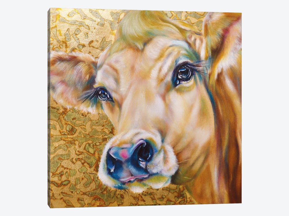 Camo Cow3 by Carol Gillan 1-piece Canvas Wall Art