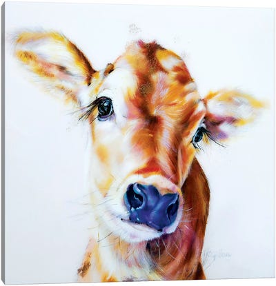 Dolly Canvas Art Print - Farmhouse Kitchen Art