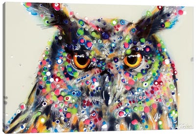 Sugar Pips Canvas Art Print - Embellished Animals
