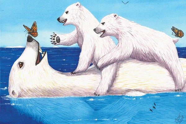 Polar Bears: The Floaters by Catherine G McElroy