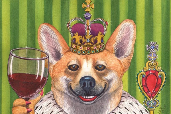 Corgis: The Wining Queen by Catherine G McElroy