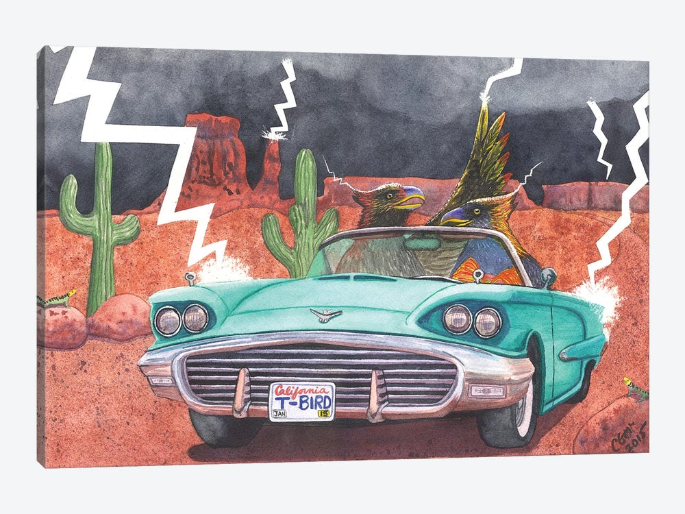 Thunderbirds by Catherine G McElroy 1-piece Canvas Art