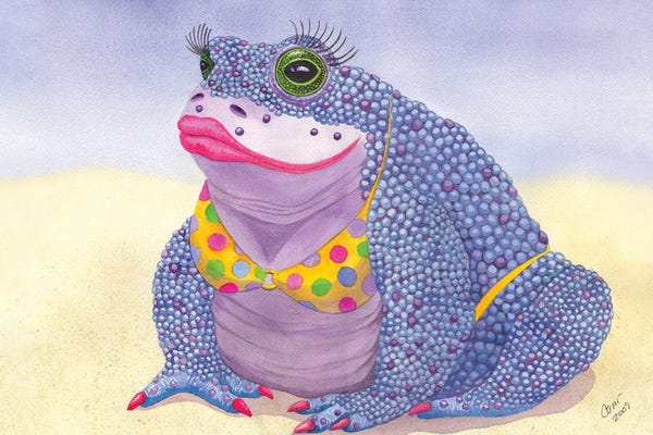 Catherine G McElroy: Toadaly Beautiful by Catherine G McElroy