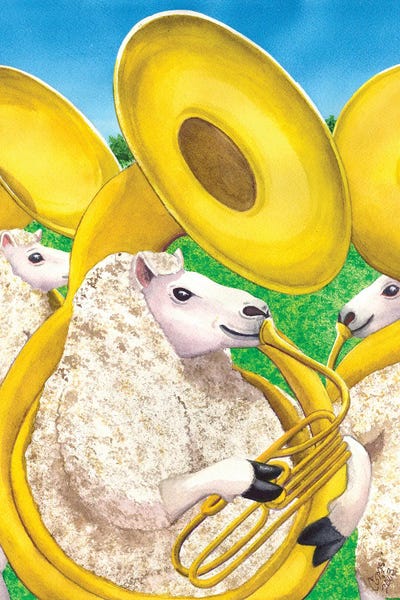 Catherine G McElroy: Big Horned Sheep by Catherine G McElroy