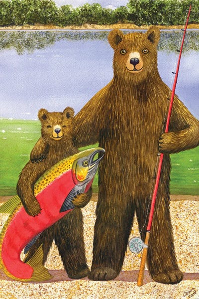 Brown Bears: Big Fish by Catherine G McElroy