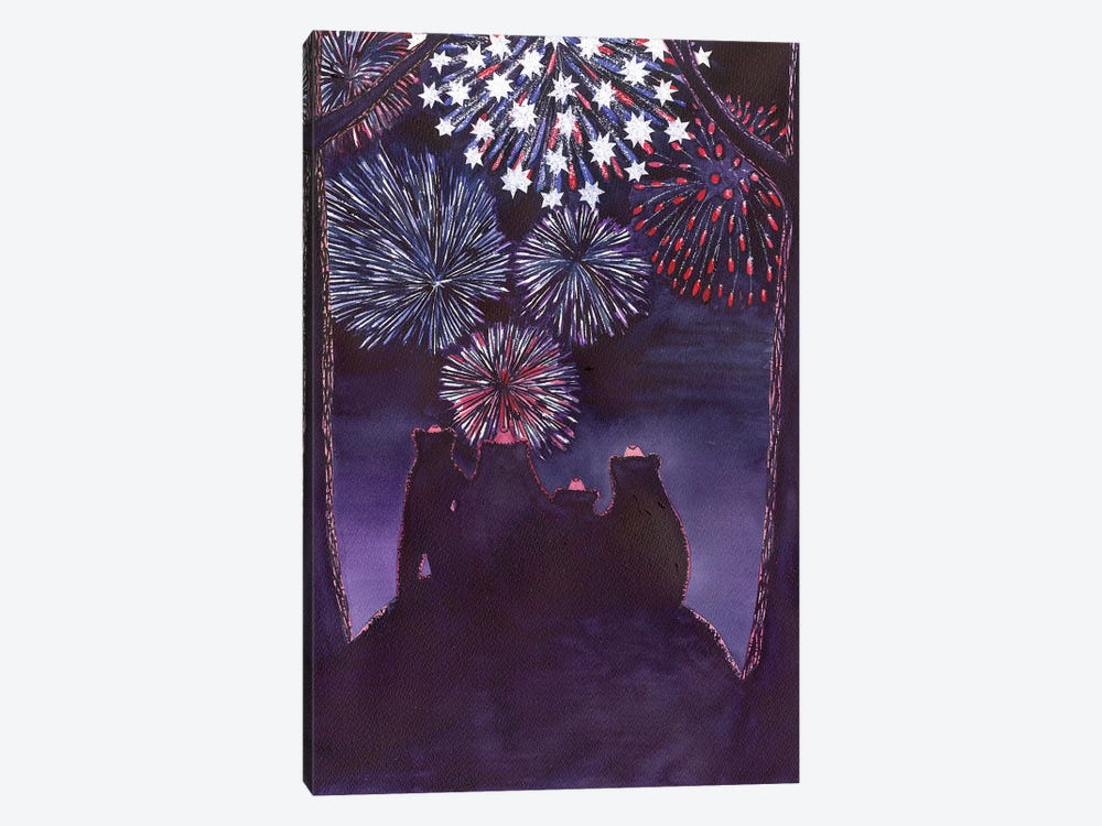 Fourth Of July by Catherine G McElroy 1-piece Canvas Artwork
