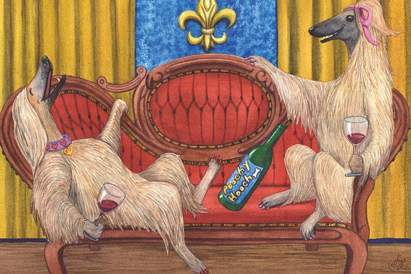 Party Animals: Lots Of Wining Going On With These Bitches! by Catherine G McElroy