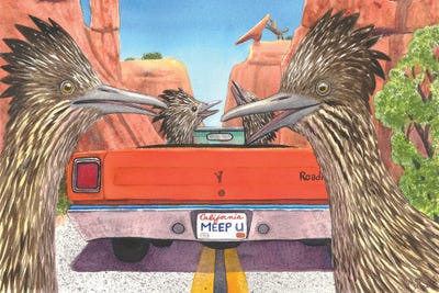 Meep Them! by Catherine G McElroy art print