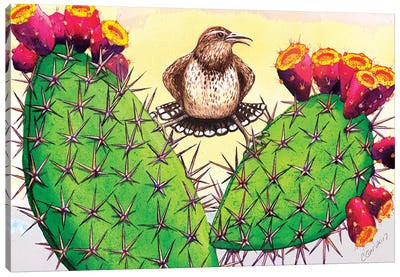 Prickly Canvas Art Print - Catherine G McElroy