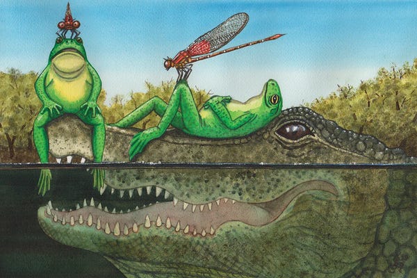 Frogs: Swamp by Catherine G McElroy