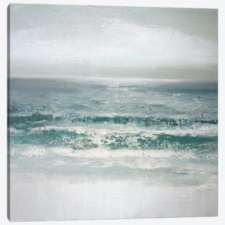 Waves Canvas Print #CGO17} by Caroline Gold Canvas Print