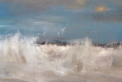 Wild Sea by Caroline Gold framed canvas print