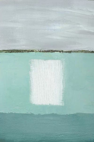 Caroline Gold: Azure Blue II by Caroline Gold