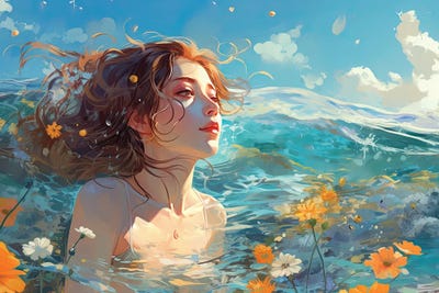 Summer Bliss by Cameron Gray metal wall art