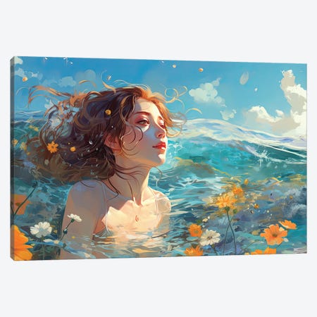 Summer Bliss Canvas Print #CGR104} by Cameron Gray Canvas Art Print