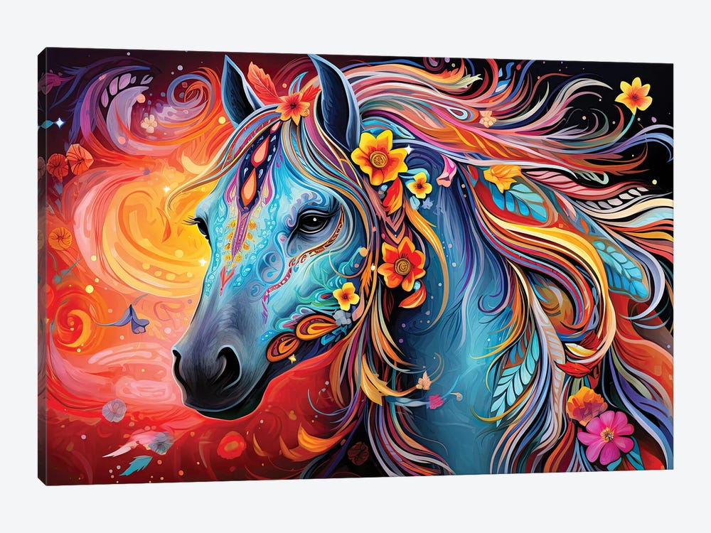 Spirit Horse by Cameron Gray 1-piece Canvas Print
