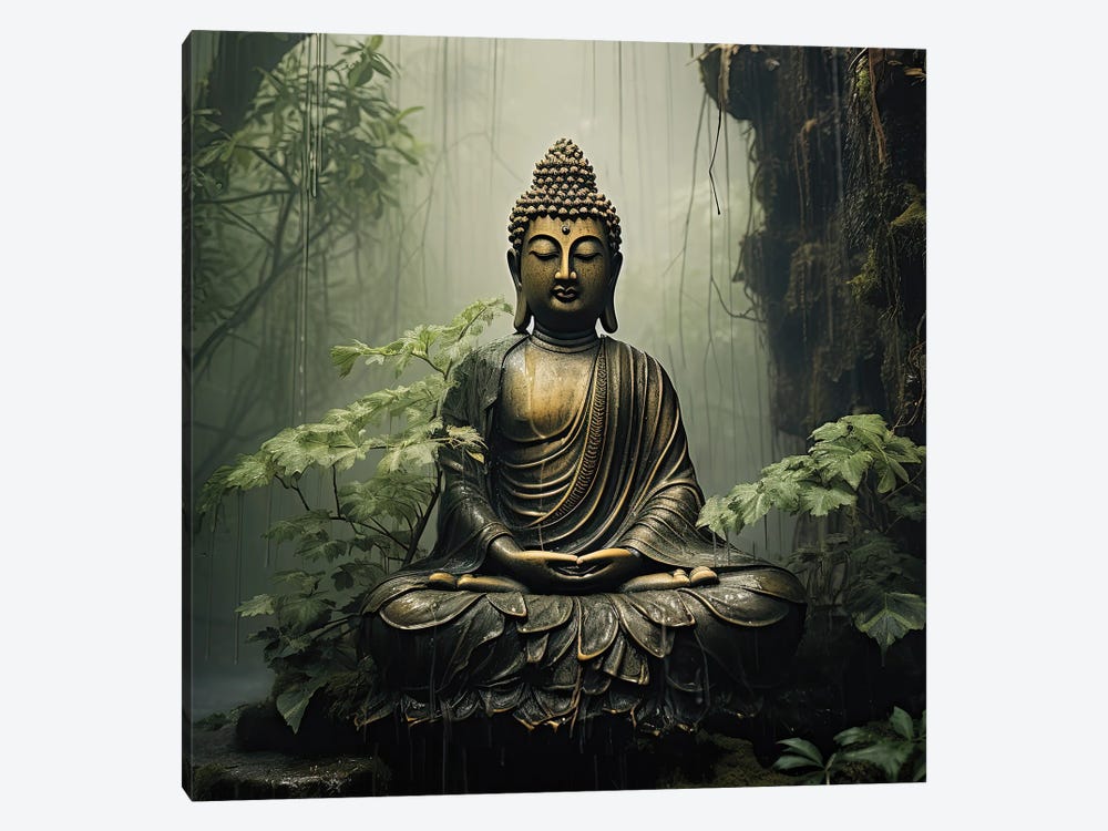 Buddha III by Cameron Gray 1-piece Canvas Artwork