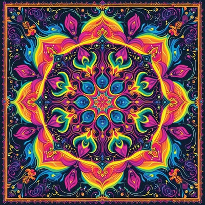 Eternal Mandala by Cameron Gray art print