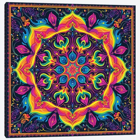 Eternal Mandala Canvas Print #CGR113} by Cameron Gray Art Print