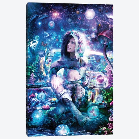 Observing Our Celestial Synergy Canvas Print #CGR12} by Cameron Gray Art Print