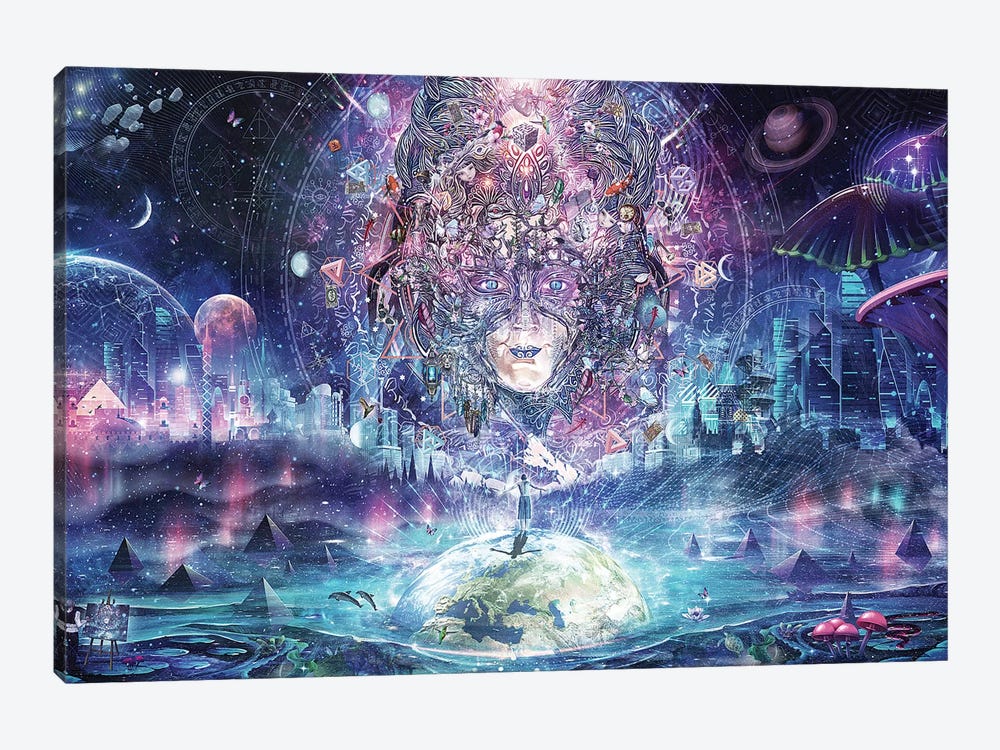Quest For The Peak Experience by Cameron Gray 1-piece Canvas Art Print