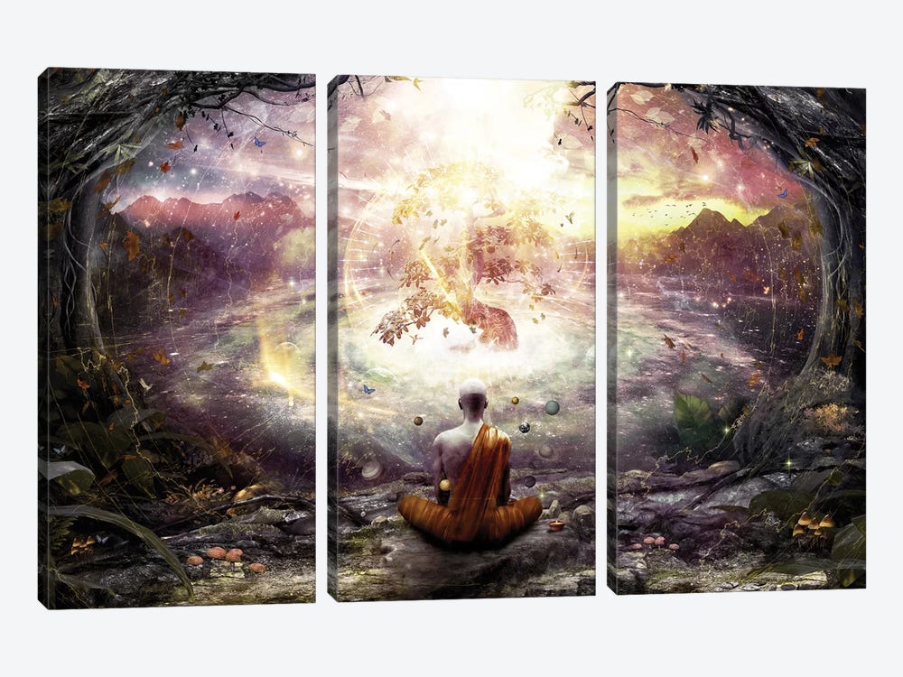 Nature And Time by Cameron Gray 3-piece Canvas Art