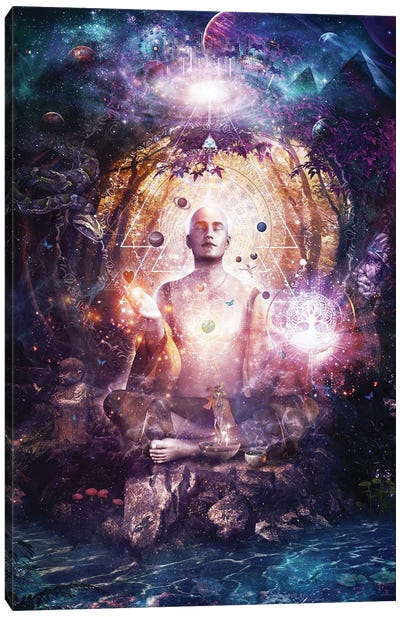 Connected To Source Canvas Art Print - Cameron Gray