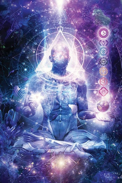 Edgy Bedroom: Mind Of Light by Cameron Gray