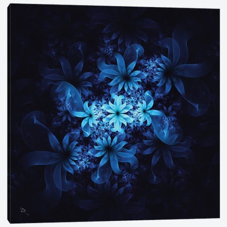 Luminous Flowers Canvas Print #CGR50} by Cameron Gray Art Print
