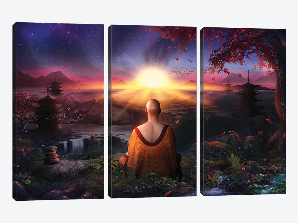 A Magical Existence by Cameron Gray 3-piece Art Print