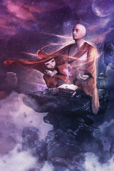 Zen Bedroom: Insight Meditation by Cameron Gray