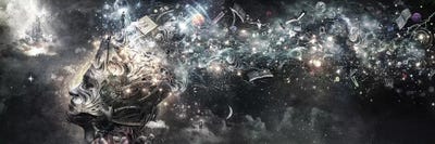 Coma by Cameron Gray framed canvas print