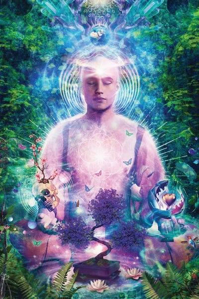 Psychedelic: Daily Meditation by Cameron Gray